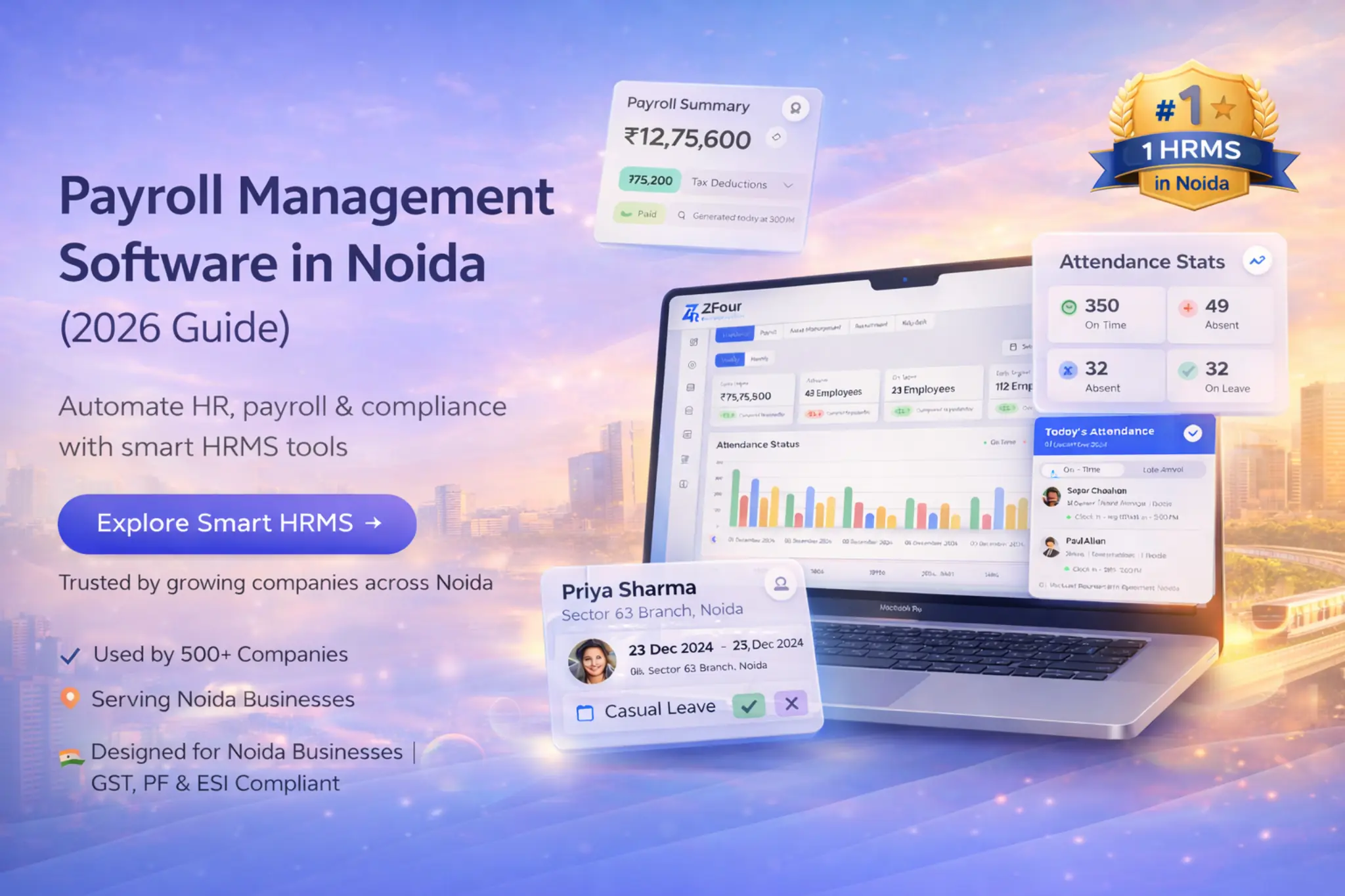 Payroll Management Software in Noida (2026 Guide)